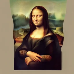 the mona lisa with arms and legs