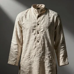 heavy linen yeezy kurta, futuristic, photorealistic, extremely detailed