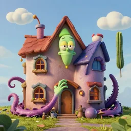 squidward tentacles'house in real life