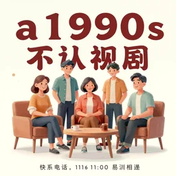 a 1 9 9 0 s singaporean promotional poster for a sitcom