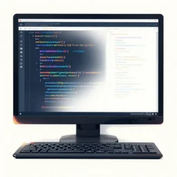 artwork in the style of javascript