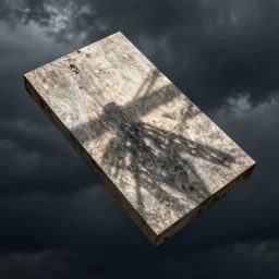 rectangular slabs floating in air, zdzislaw beksinski