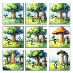 photo cartoon bd illustration comic manga painting of plain environement : 6 fantasy environement, digital painting, volumetric lighting artist : 1 bd enki bilal : 1 0