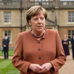 Angela merkel in downton Abbey. Movie still, 8k, HD