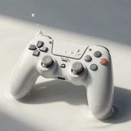concept render of a game controller that runs on milk