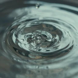oil swirls in water, liquid closeup, ultra macro, toned, cinematic, post - processing