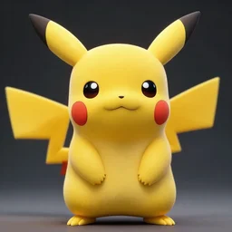 photograph portrait of Pikachu, intricate detail, sigma 85mm f/1.4, 4k, depth of field, high resolution, 4k, 8k, hd