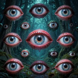 psychedelic apophasis shintaro kago apophasis victo ngai clear sharp focus crisp bright horror art dzo godmachine dzo olivier scott fischer eyes eyes eyes horror art eyes aphopasis ghost eyes eyes eyes eyes eyes spirits psychedelic trippy gorgeous beautiful forest eyes intricate detailed nightmarebdeepdream 8 k