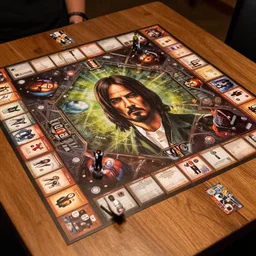 a tabletop john wick board game