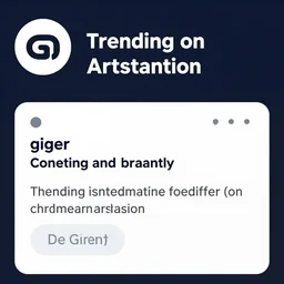 giger, trending on artstation