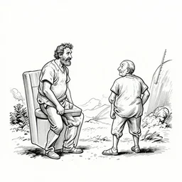 a drawing by Robert Crumb