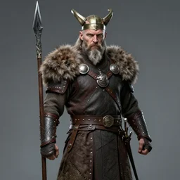 Old Viking warrior. realistic, photo studio, HDR, 8k, trending on artstation