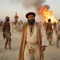 saddam hussein partying at burning man