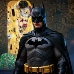 batman, hyper detailed, digital art, trending in artstation, cinematic lighting, studio quality, smooth render, unreal engine 5 rendered, octane rendered, art style by klimt and nixeu and ian sprigger and wlop and krenz cushart.
