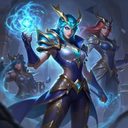 wukong league of legends wild rift hero champions arcane magic digital painting bioluminance alena aenami artworks in 4 k design by lois van baarle by sung choi by john kirby artgerm style pascal blanche and magali villeneuve mage fighter assassin