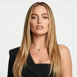 margot robbie as a kpop star wide view