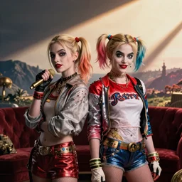 2B and A2 as Harley Quinn, Cinematography by Roger Deakins