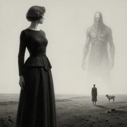 Woman masterpiece by Edgar Maxence and Ross Tran, Zdzisław Beksiński, and Michael Whelan, distant, gustav dore, H.R. Giger, 8k, octane render