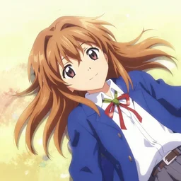 haruhi suzumia laying on deks