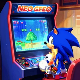 neo geo, arcade, sonic, 2 d game