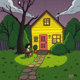 the yellow house, liminal space, a cartoon network tv show
