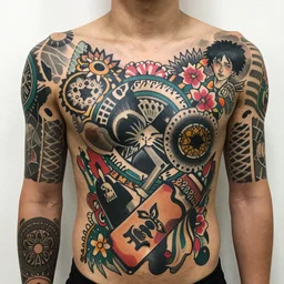 yoji shinkawa mgs themed tattoos