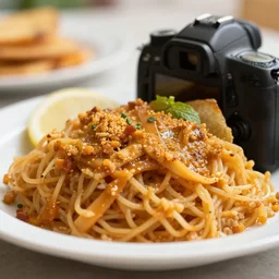 close - up focused dslr photograph of an belizean dinner, 8 k, high detail, volumetric lighting, hyperrealism, aesthetically pleasing, studio lighting, trending