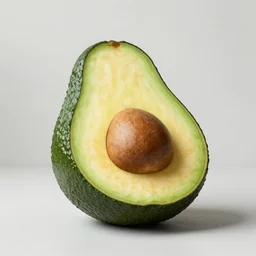 an armchair in the shape of Avocado