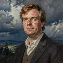 a spectacular chris diss painting, detailed, epic