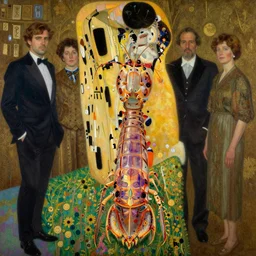 highly detailed oil painting | very intricate | cinematic lighting | award - winning | mantis shrimp fashion by alexander mcqueen | by roberto ferri, by tom bagshaw, by j. c. leyendecker and klimt, american romanticism, by austin osman spare, artstation, cgsociety, official art, octane