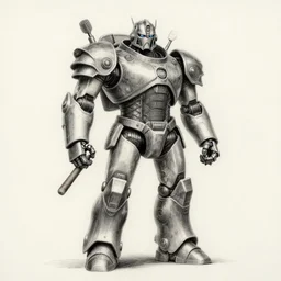 basic pencil drawing of robot warlord full body, cigar, uhd, ultra realistic, 4 k, movie still, detailed, sharp, real life, cinematic