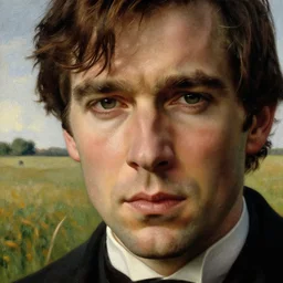 colin farrell as a peaky blinder _ in _ open _ fields _ art _ by _ anders _ zorn _ detailed _ face _ micro _ detail _ wonderful _ masterpiece _ by _ greg _ rutkowski _ beautiful _ cinematic _ li