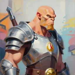 greg manchess portrait painting of partially armored cyclops as overwatch character, medium shot, asymmetrical, profile picture, organic painting, sunny day, matte painting, bold shapes, hard edges, street art, trending on artstation, by huang guangjian and gil elvgren and sachin teng