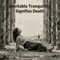 Inevitable Tranquility Signifies Death, illustrated by Zdzisław Beksiński, 8k, photorealistic imagery, trending on artstation, artstationHQ, artstationHD