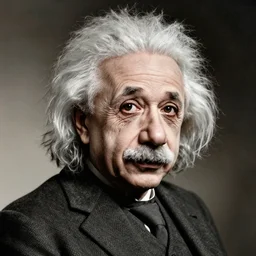 albert einstein portrait by laurie greasley