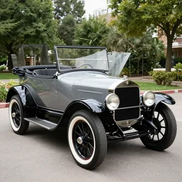 a Tesla car in 1920