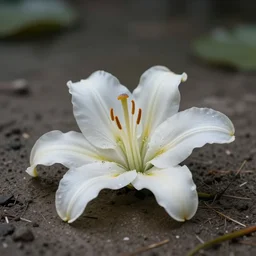 photorealistic precisionistvictory. it has come late, i had not learnt how to arrive, like the lily, at will, the white figure, that pierces the motionless eternity of earth, highly detailed, cinematic lighting, cedric peyravernay maciej kuciara, dramatic lighting, medium shot, ground angle, uhd 8 k, shallow depth of field