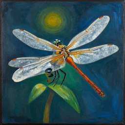 a dragonfly by rufino tamayo