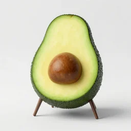 an avocado chair