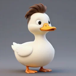 Elon Musk as a duck
