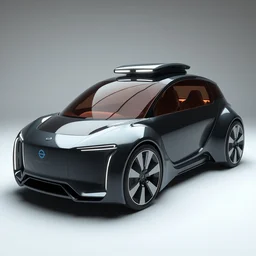 self driving concept car by harley earl, photorealistic octane render 8 k, 2 8 mm
