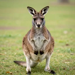 perfectly centered portrait, funny kangaroo, highly detailed, candid photography, 8 k uhd