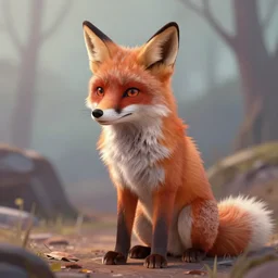 🦊digital Art, Greg rutkowski, Trending artstation,cinematic