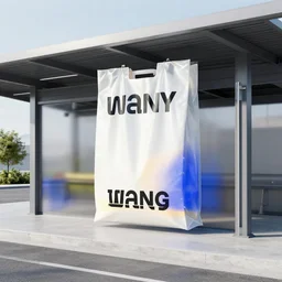 stationary for industrial plastic bag company called wang, modern, trending on behance