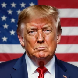 epic portrait of donald trump, usa flag background, detailed, digital painting, artstation, concept art, donato giancola, joseph christian leyendecker, wlop, boris vallejo, breathtaking, high details, extremely detailed, sincere face, establishing shot, artistic, hyper realistic, beautiful face, octane render