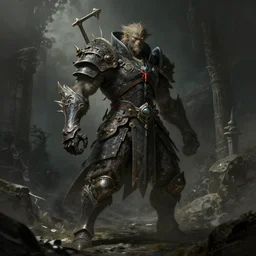 Final boss of Dark Souls 4 concept art