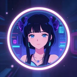 a very very very very very very very beautiful synthwave profile picture