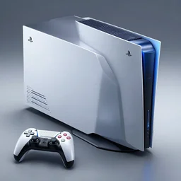 leaked ps 6 console concepts design, sci - fi console tech