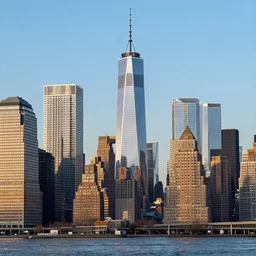 new york city skyline, deviant art, highly detailed, hd,