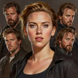 scarlett johansson as a replicant from blade runner, detailed, centered, digital painting, artstation, concept art, donato giancola, joseph christian leyendecker, wlop, boris vallejo, breathtaking, 8 k resolution, extremely detailed, beautiful, establishing shot, artistic, hyperrealistic, beautiful face, octane render